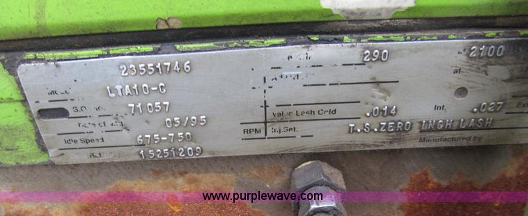 image for item F5578 1995 Terex 3066C articulated haul truck