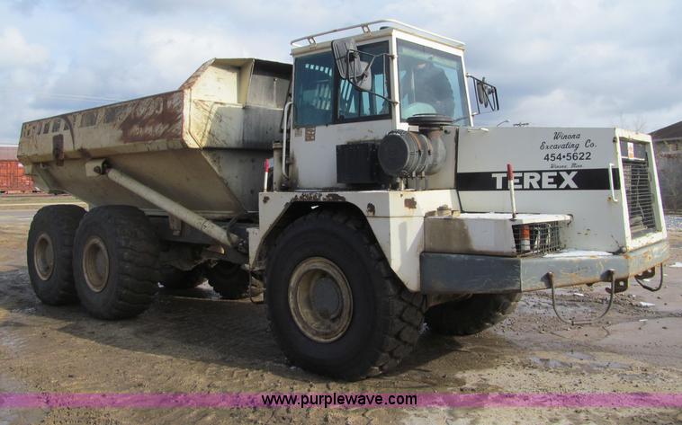 image for item F5580 1999 Terex TA30 articulated haul truck