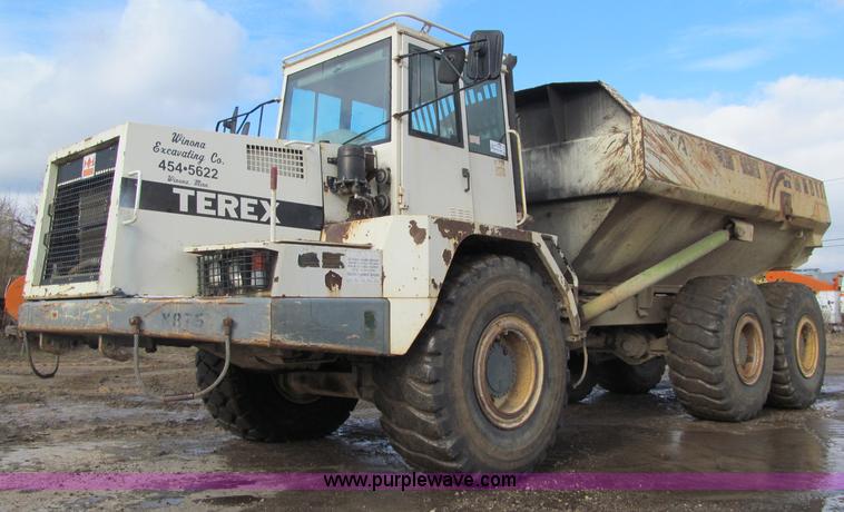 image for item F5580 1999 Terex TA30 articulated haul truck
