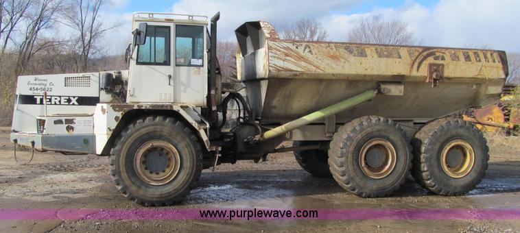 image for item F5580 1999 Terex TA30 articulated haul truck