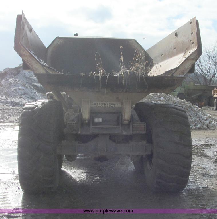 image for item F5580 1999 Terex TA30 articulated haul truck