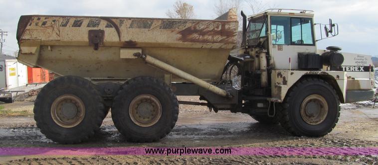 image for item F5580 1999 Terex TA30 articulated haul truck