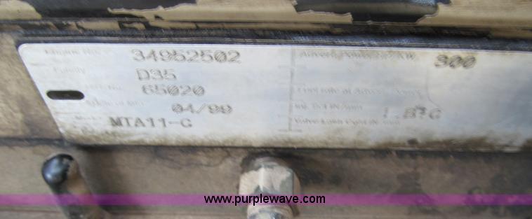 image for item F5580 1999 Terex TA30 articulated haul truck