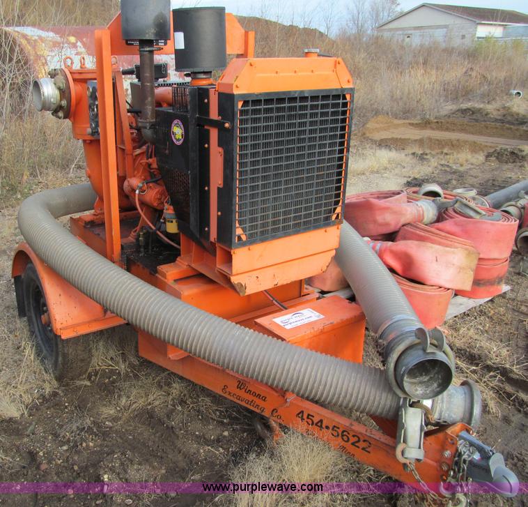 image for item F5623 Godwin 6" x 6" Dri Prime portable water pump