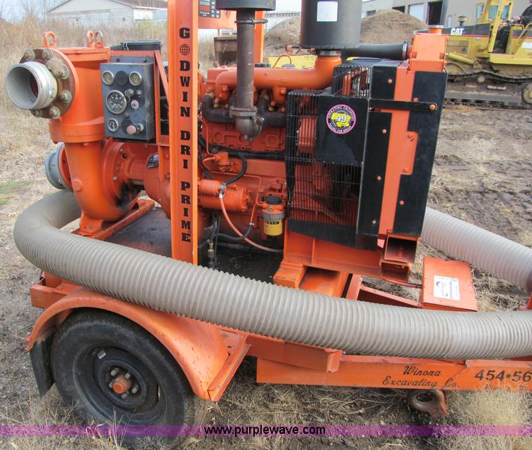 image for item F5623 Godwin 6" x 6" Dri Prime portable water pump