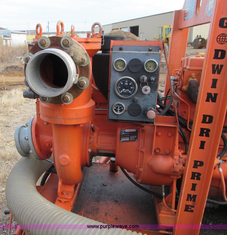 image for item F5623 Godwin 6" x 6" Dri Prime portable water pump