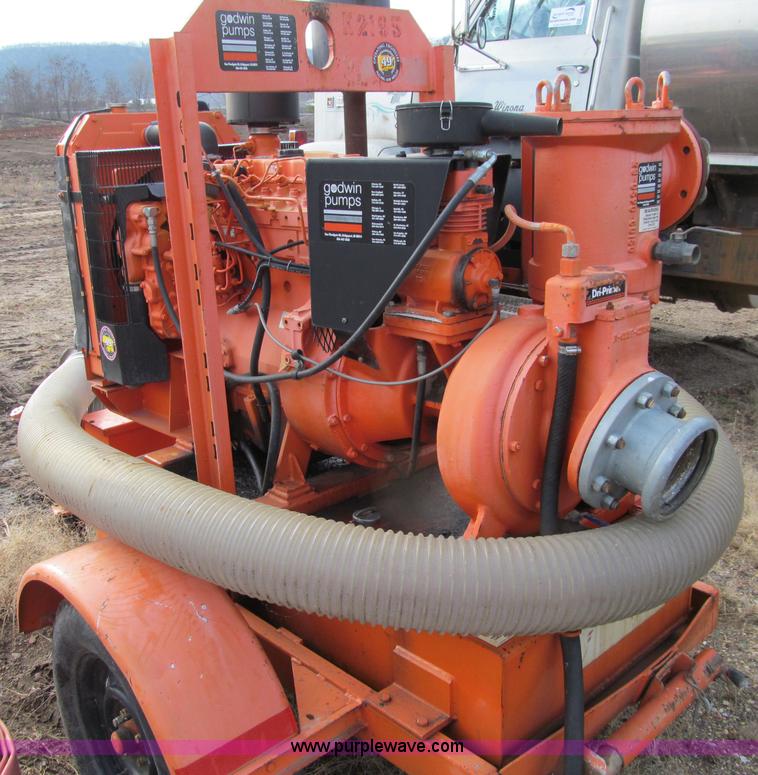 image for item F5623 Godwin 6" x 6" Dri Prime portable water pump