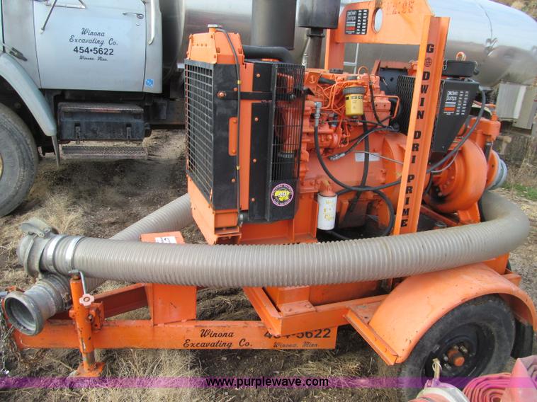 image for item F5623 Godwin 6" x 6" Dri Prime portable water pump