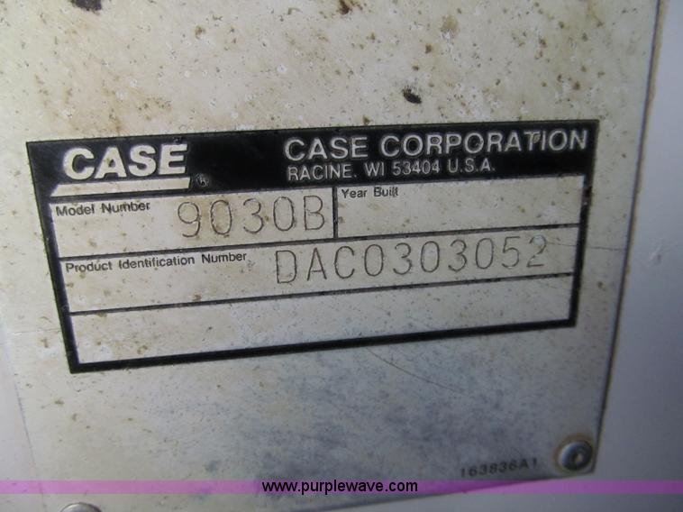 image for item F5624 2000 Case 9030B excavator