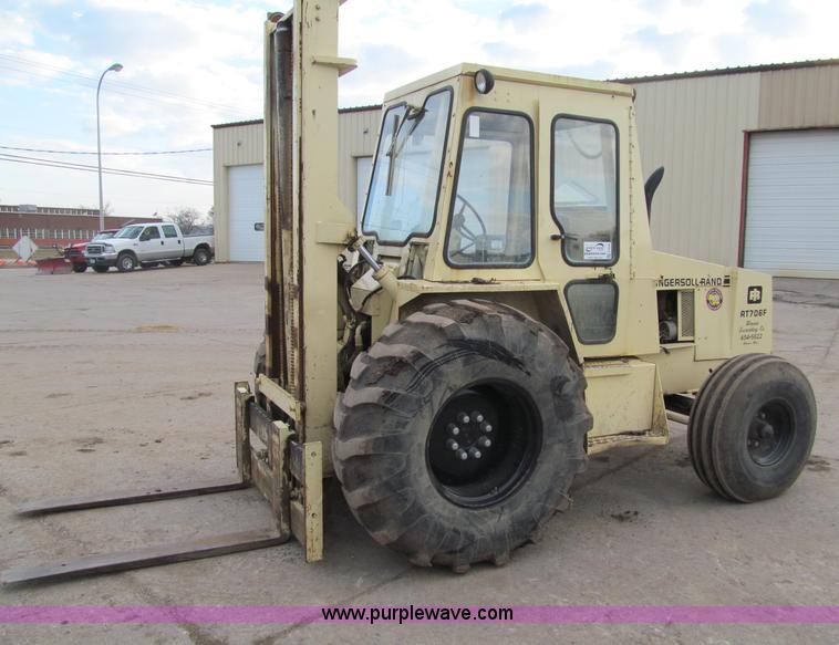 image for item F5634 Ingersoll Rand RT-708 rough terrain forklift