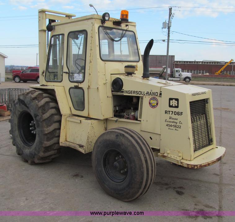 image for item F5634 Ingersoll Rand RT-708 rough terrain forklift