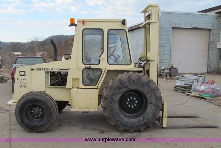 image for item F5634 Ingersoll Rand RT-708 rough terrain forklift