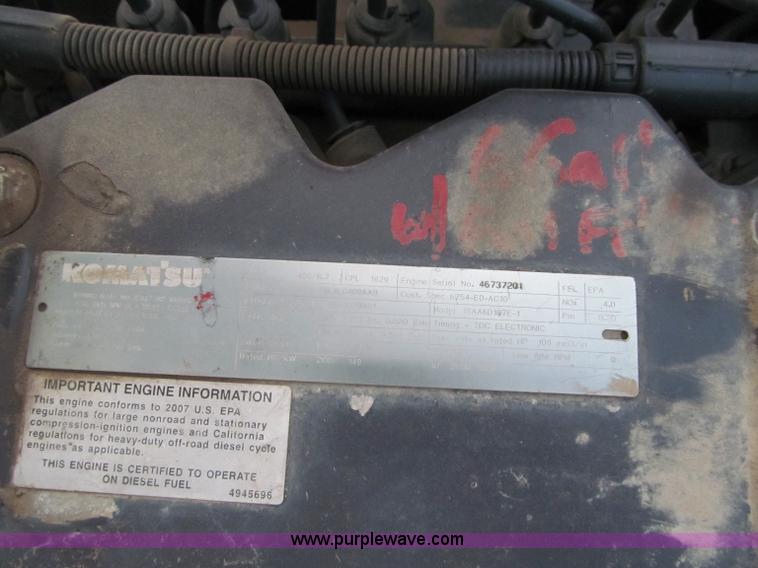 image for item F5639 2007 Komatsu PC270LC-8 excavator