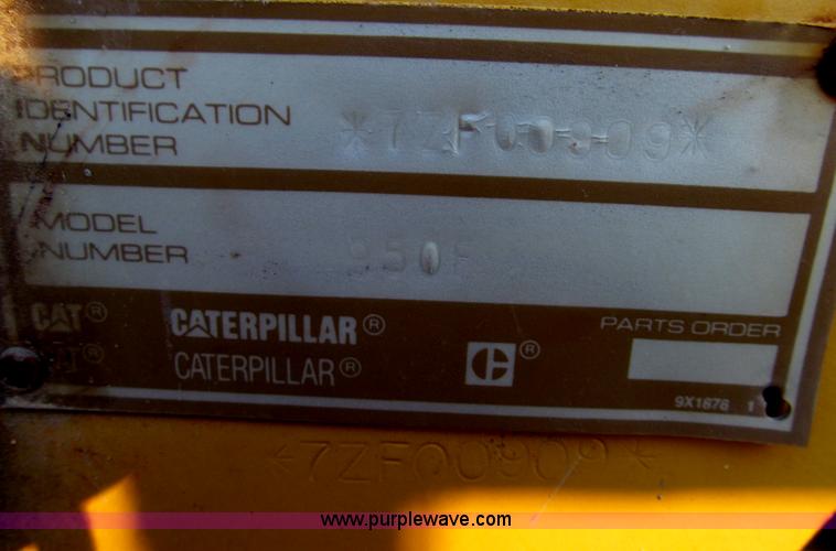 image for item F5642 Caterpillar 950F wheel loader