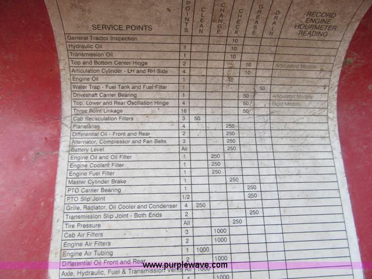 image for item F5659 1992 Case IH 9230 4WD tractor