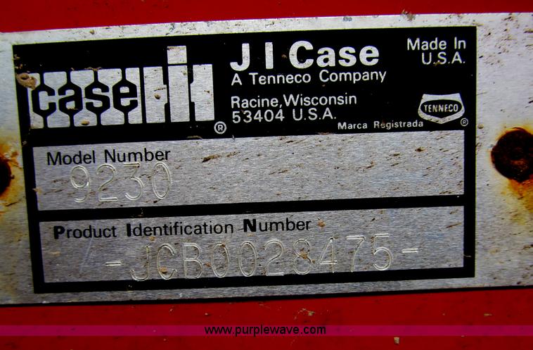 image for item F5659 1992 Case IH 9230 4WD tractor