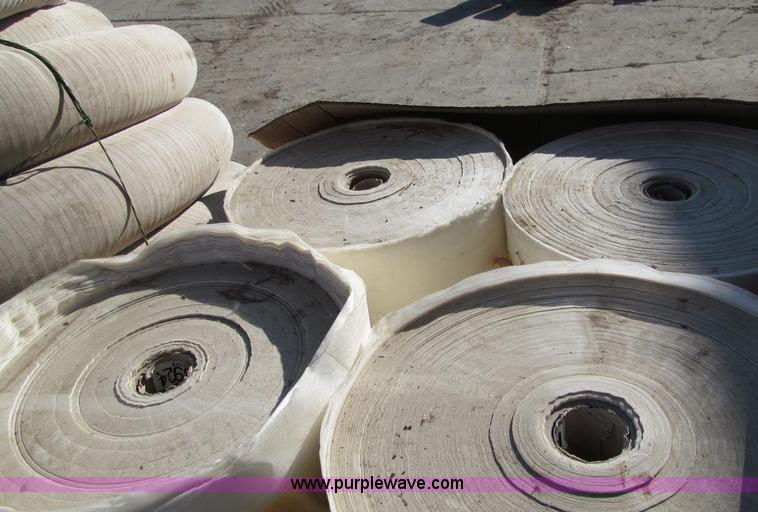 image for item F5665 (4) rolls of filter fabric