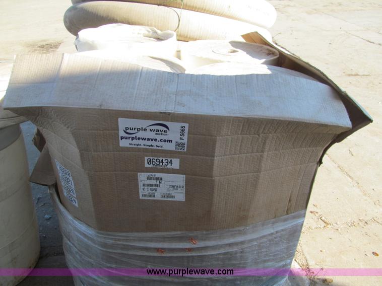 image for item F5665 (4) rolls of filter fabric