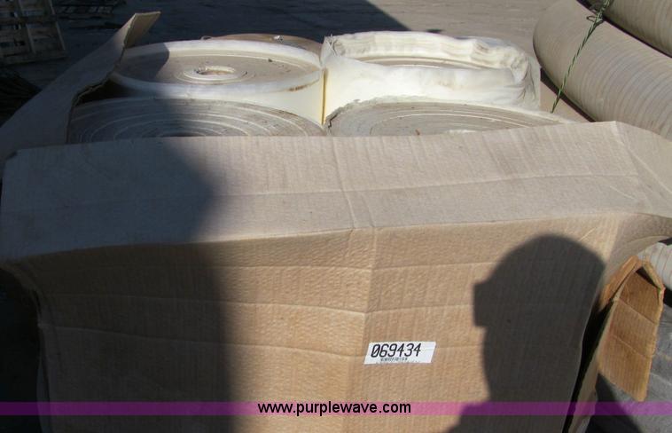 image for item F5665 (4) rolls of filter fabric