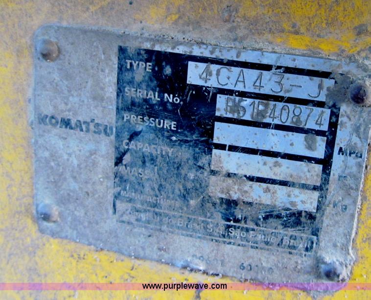 image for item F5679 2006 Komatsu D61PX Galeo dozer