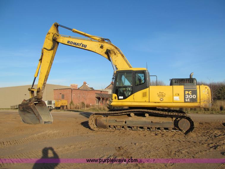 image for item F5680 2004 Komatsu PC300LC-7L Galeo excavator