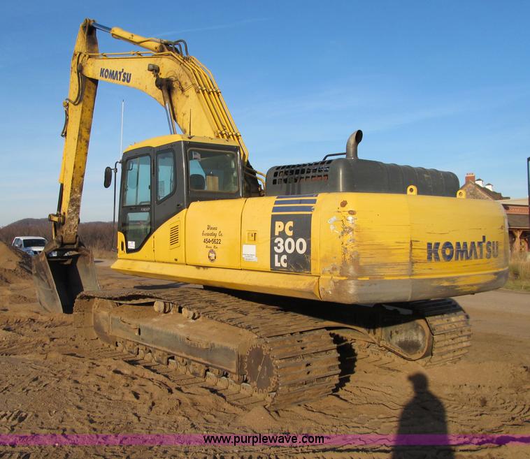 image for item F5680 2004 Komatsu PC300LC-7L Galeo excavator