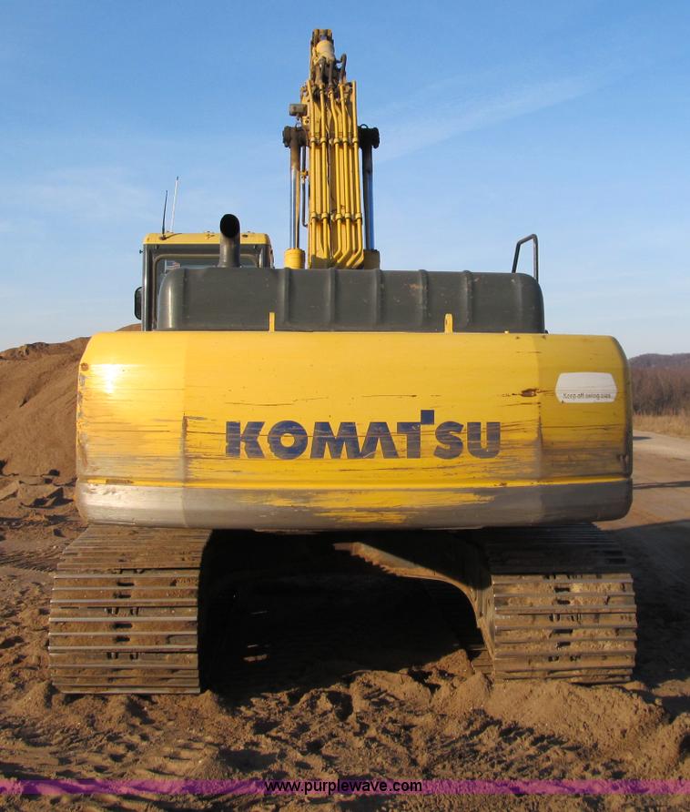 image for item F5680 2004 Komatsu PC300LC-7L Galeo excavator