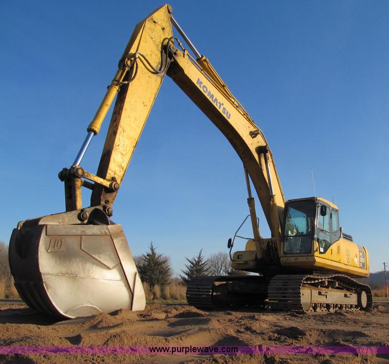 image for item F5680 2004 Komatsu PC300LC-7L Galeo excavator