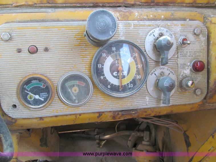 image for item F5682 1969 Caterpillar 627 twin engine motor scraper