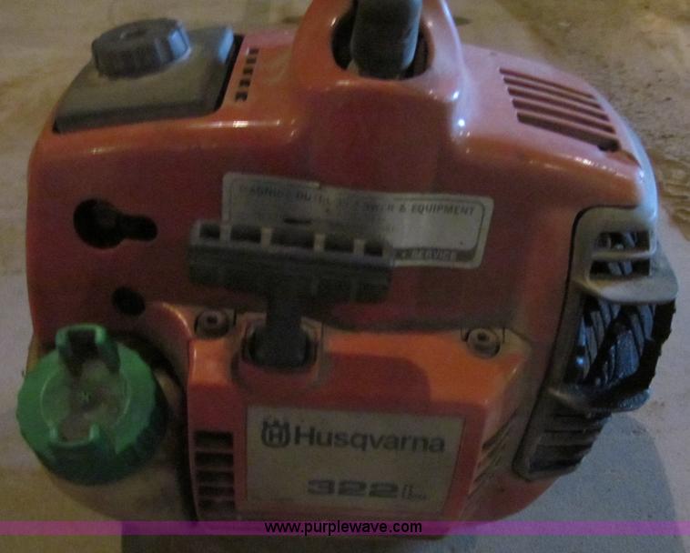 Husqvarna 322L power broom in Winona, MN Item F5726 sold Purple Wave