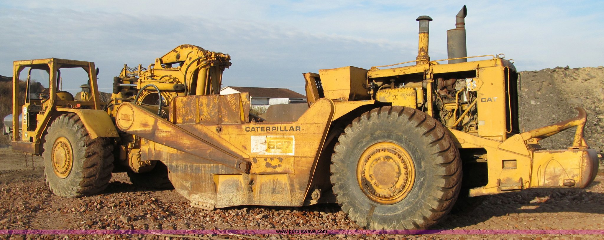 1971 Caterpillar 627 twin engine motor scraper in Winona, MN Item