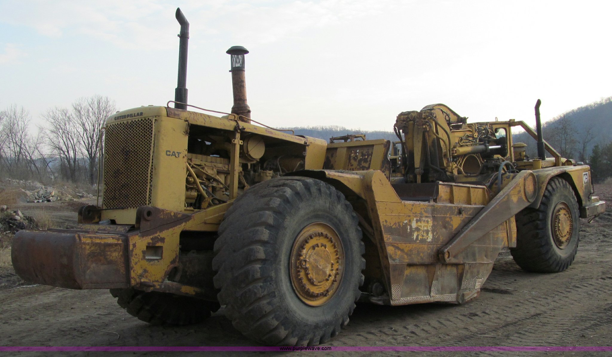 1969 Caterpillar 627 twin engine motor scraper in Winona, MN Item