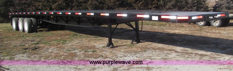 image for item B5287 1998 Nu Van 53102 triple axle semi trailer