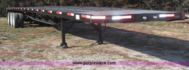 image for item B5287 1998 Nu Van 53102 triple axle semi trailer