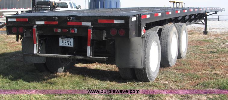image for item B5287 1998 Nu Van 53102 triple axle semi trailer