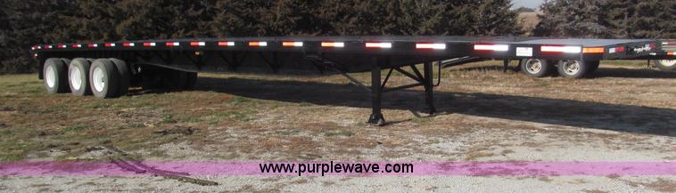 image for item B5287 1998 Nu Van 53102 triple axle semi trailer