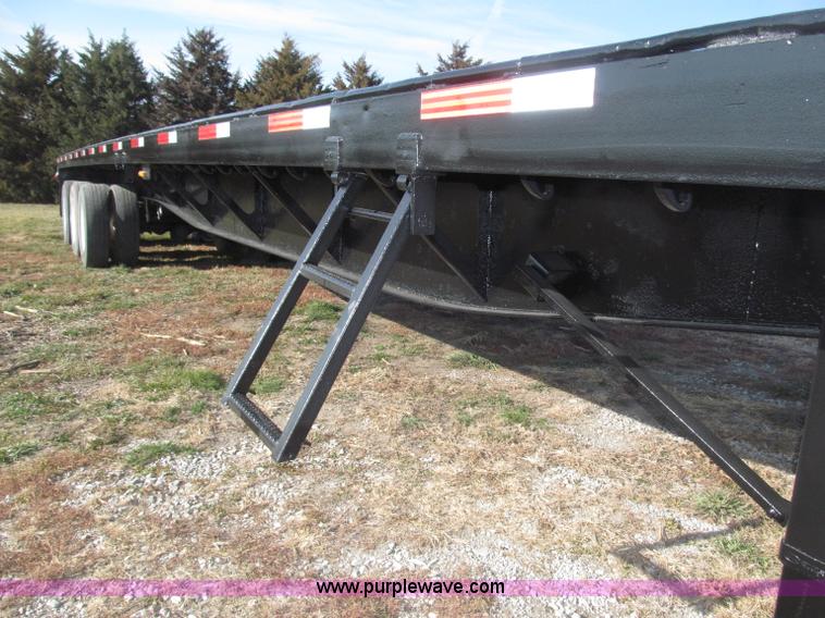 image for item B5287 1998 Nu Van 53102 triple axle semi trailer