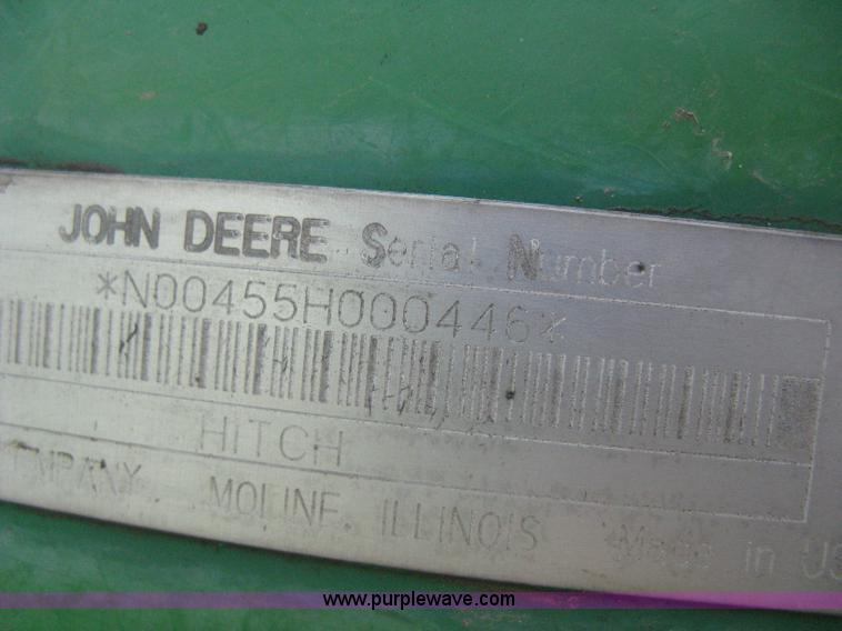 image for item B8368 John Deere 455 grain drill