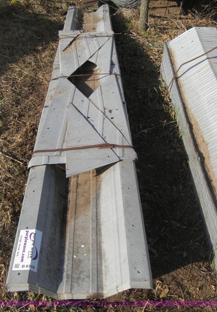 image for item B8376 Galvanized round top shed building materials