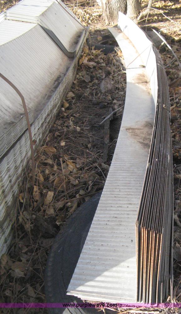 image for item B8376 Galvanized round top shed building materials