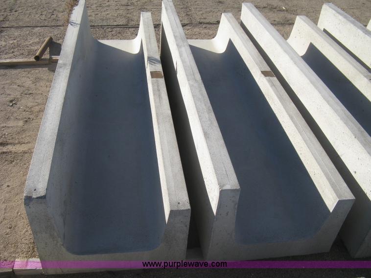 image for item B8474 (12) concrete feed bunks