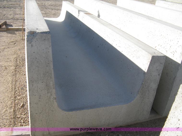 image for item B8474 (12) concrete feed bunks