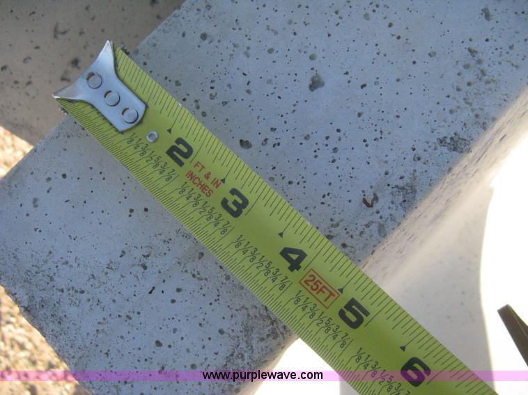 image for item B8474 (12) concrete feed bunks