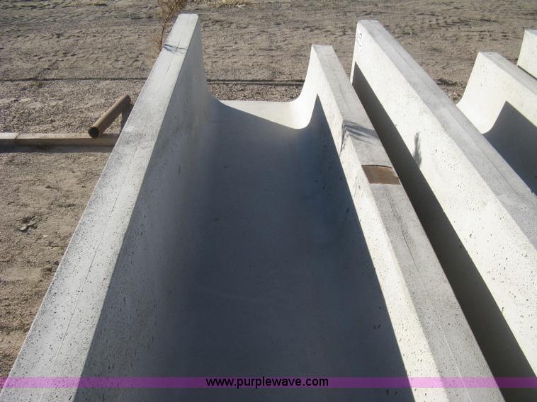 image for item B8475 (12) concrete feed bunks