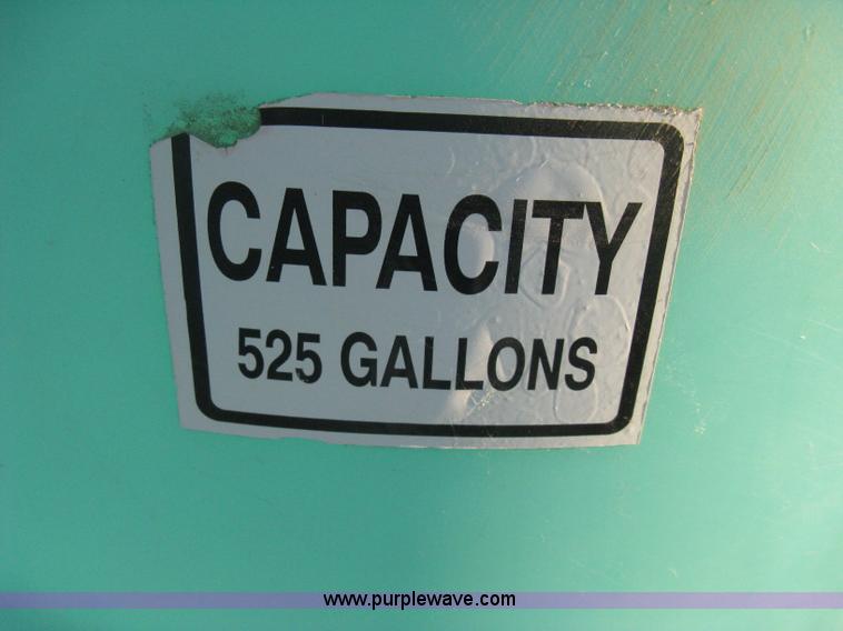 image for item B8485 525 gallon poly tank