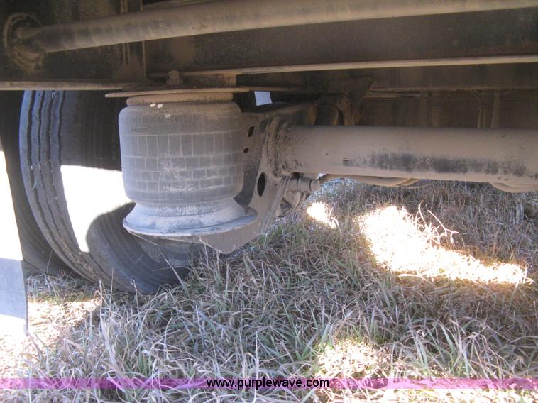 image for item B8486 2004 Transcraft step deck flatbed trailer