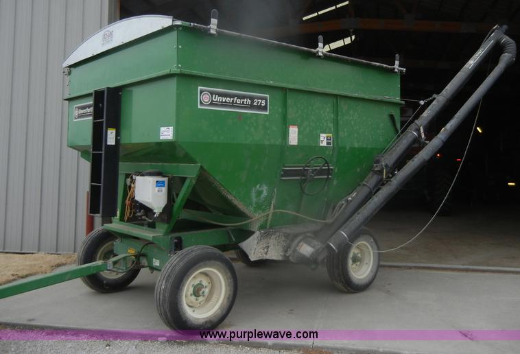 image for item D4539 Unverferth 275 gravity wagon