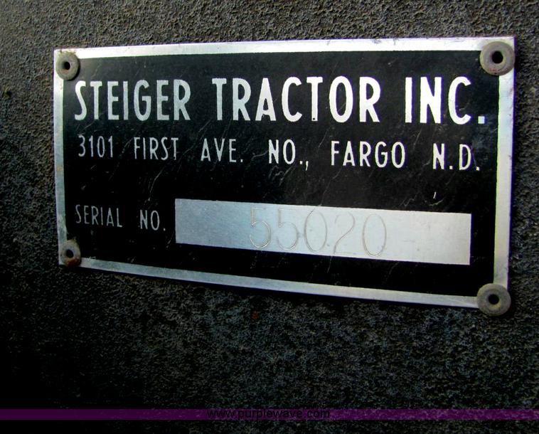 image for item E2674 1974 Steiger Bearcat II 4WD articulated tractor