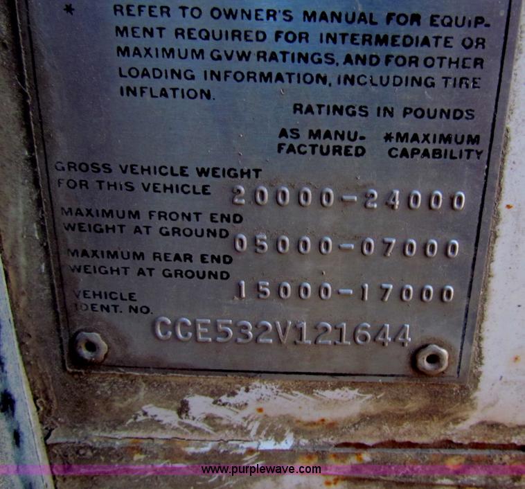 image for item E8178 1972 Chevrolet C50 truck