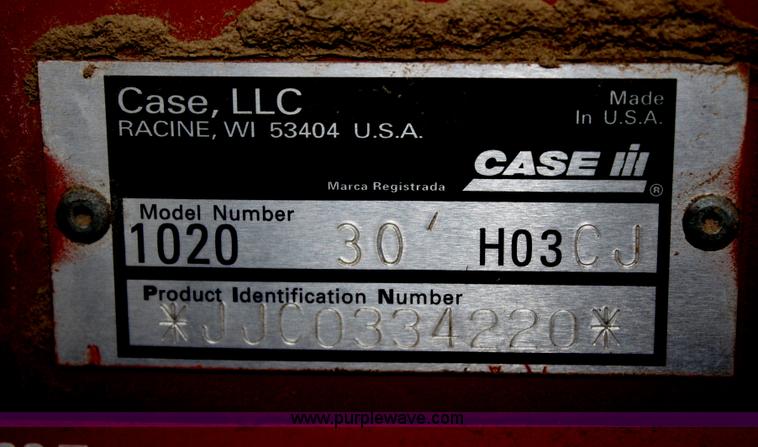 image for item F2914 2007 Case IH 1020 30' flex platform header